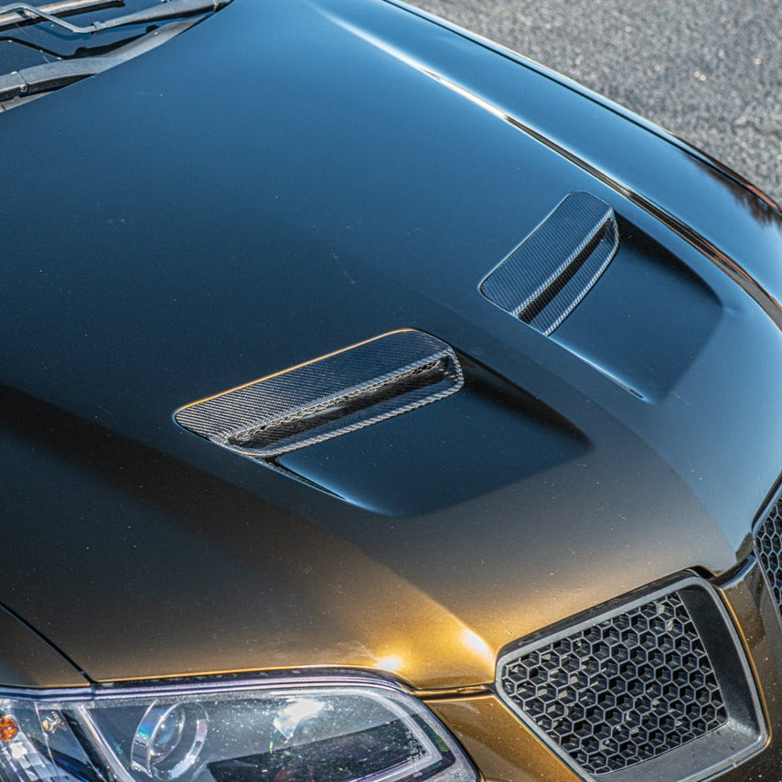 Extreme Online Store EOS Pontiac G8 Carbon Front Hood Vent Cover - Image 2