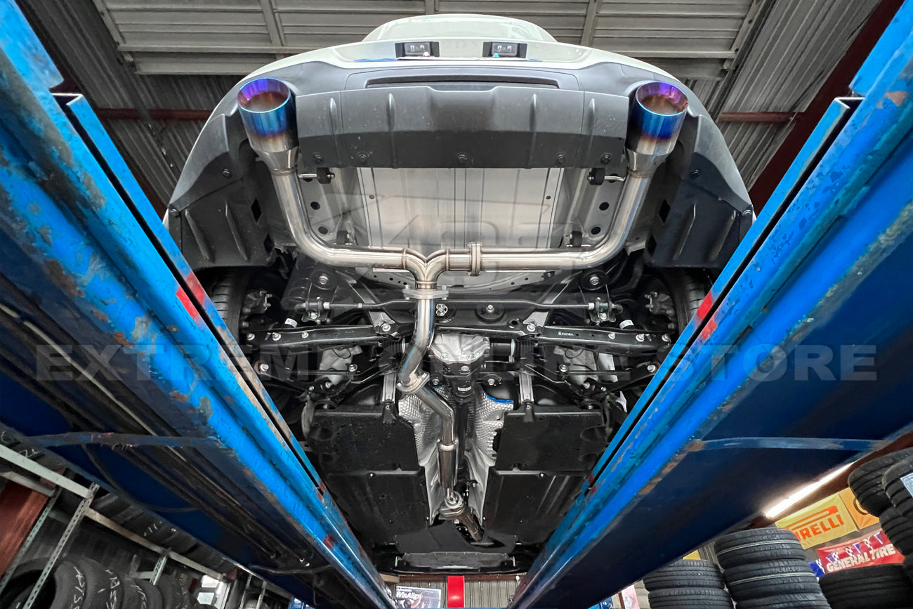 2022-Present Toyota GR86 Subaru BRZ Stainless Steel Resonated Mid Pipe Kit - Image 3