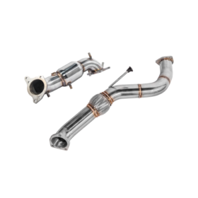 Extreme Online Store EOS 2022-Present Honda Civic Acura Integra 1.5T Catted Downpipe Front Pipe - Image 2