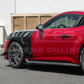 FFP Mustang S650 Gloss Black GT500 Style Side Skirts for S650 Mustang - Image 6