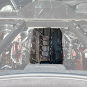 Extreme Online Store EOS Corvette C8 Coupe Carbon Fiber Engine Cover for C8 Corvette