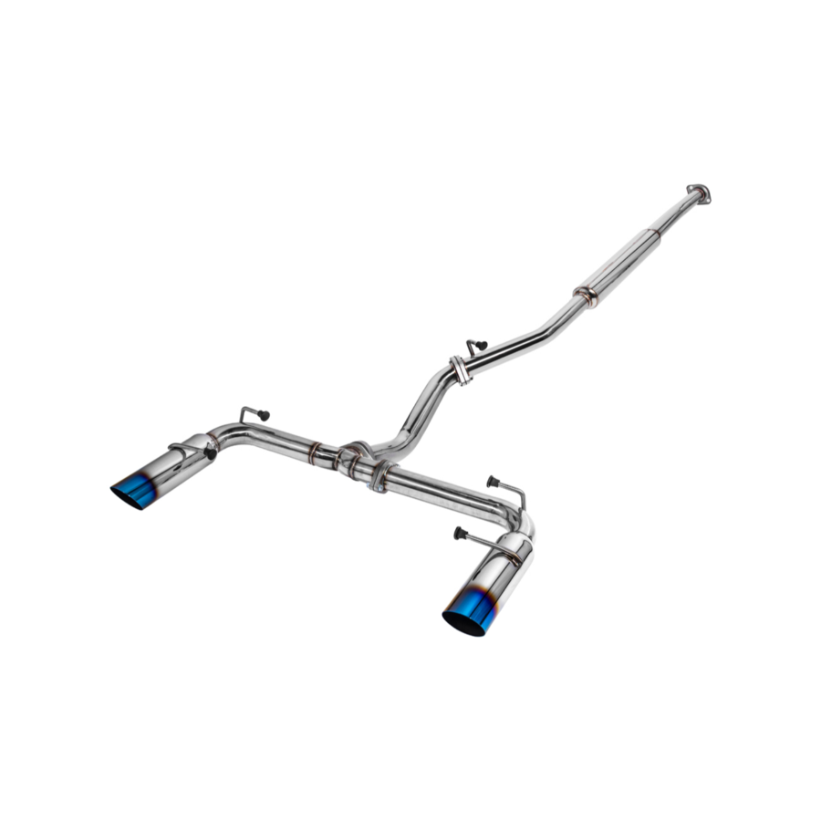 EOS 2022-Present Toyota GR86 Subaru BRZ Muffler Delete Burnt Tip Cat Back Exhaust