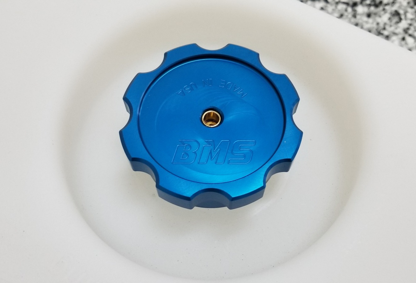 BMS Billet Water/Methanol Injection (WMI) Tank Cap with Safety Check Valve - Image 5