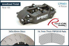 AP Racing CP9451 ENP Rear Brake Kit - S650 Mustang