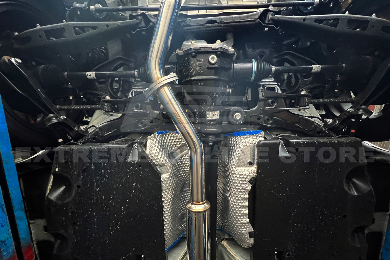 2022-Present Toyota GR86 Subaru BRZ Stainless Steel Resonated Mid Pipe Kit - Image 5