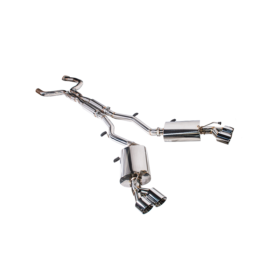 Extreme Online Store EOS 2016-PRESENT CAMARO V8 COUPE QUAD TIPS CAT BACK EXHAUST for Camaro - Image 2