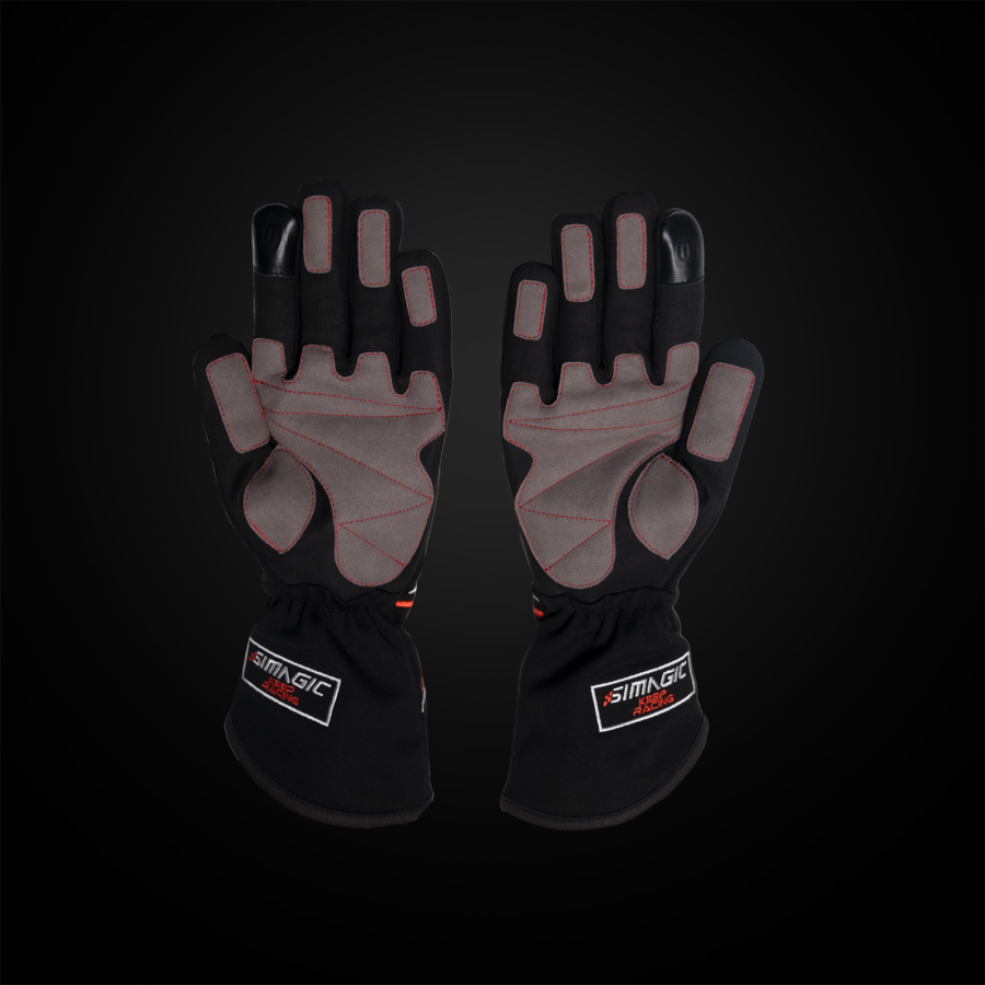 Simagic Interior Seams Racing Gloves - grip detail