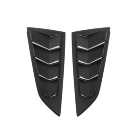 Extreme Online Store EOS Corvette C7 Track Package Side Quarter Primer Black Window Louver for C7 Corvette - Image 2