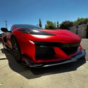 Extreme Online Store EOS Corvette C8 Z06 Conversion Front Bumper Kit for C8 Corvette - Image 9