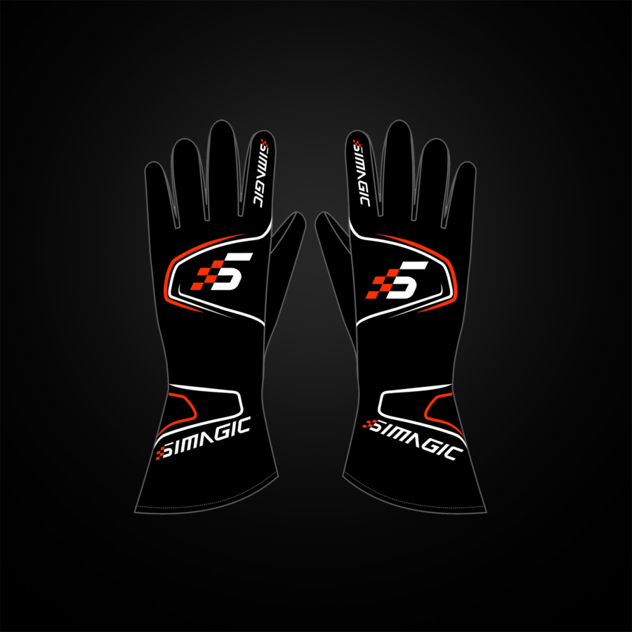 Simagic Interior Seams Racing Gloves - material close-up