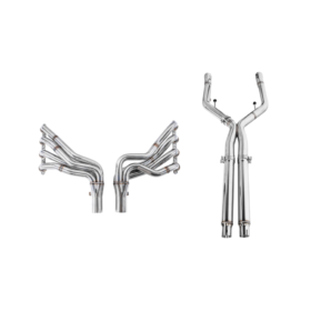Extreme Online Store EOS SS Pontiac G8 Headers Mid Pipe - Image 2