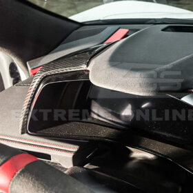 Extreme Online Store EOS Corvette C8 Upper Dashboard Instrument Side Panel Cover for C8 Corvette - Image 4