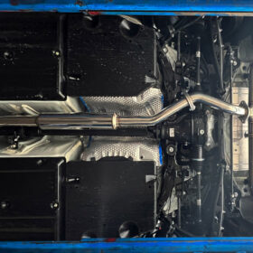 Extreme Online Store EOS 2022-Present GR86 Subaru BRZ Stainless Steel Resonated Mid Pipe Kit - Image 2