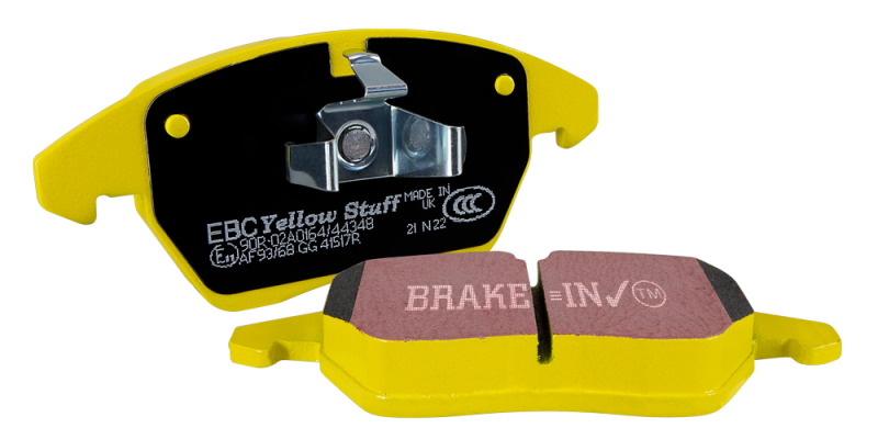 EBC Yellowstuff Brake Pads Installed