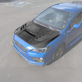 Extreme Online Store EOS Subaru WRX STI Front Vented Hood Cover - Image 3