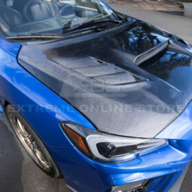 Extreme Online Store EOS Subaru WRX STI Front Vented Hood Cover - Image 4