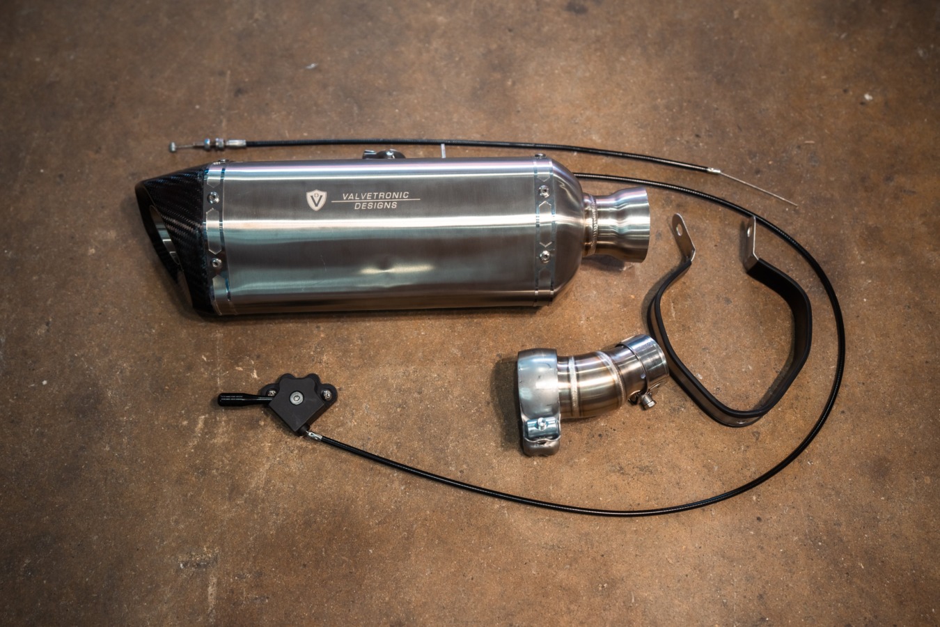 Valvetronic Designs Motorcycle Valved Muffler