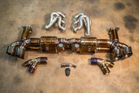 Valvetronic Designs Valved Race Exhaust System for Porsche 911 Turbo 991.1 / 991.2