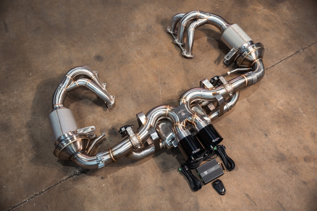 Valvetronic Designs Valved Sport Exhaust System for Porsche 992 GT3/RS