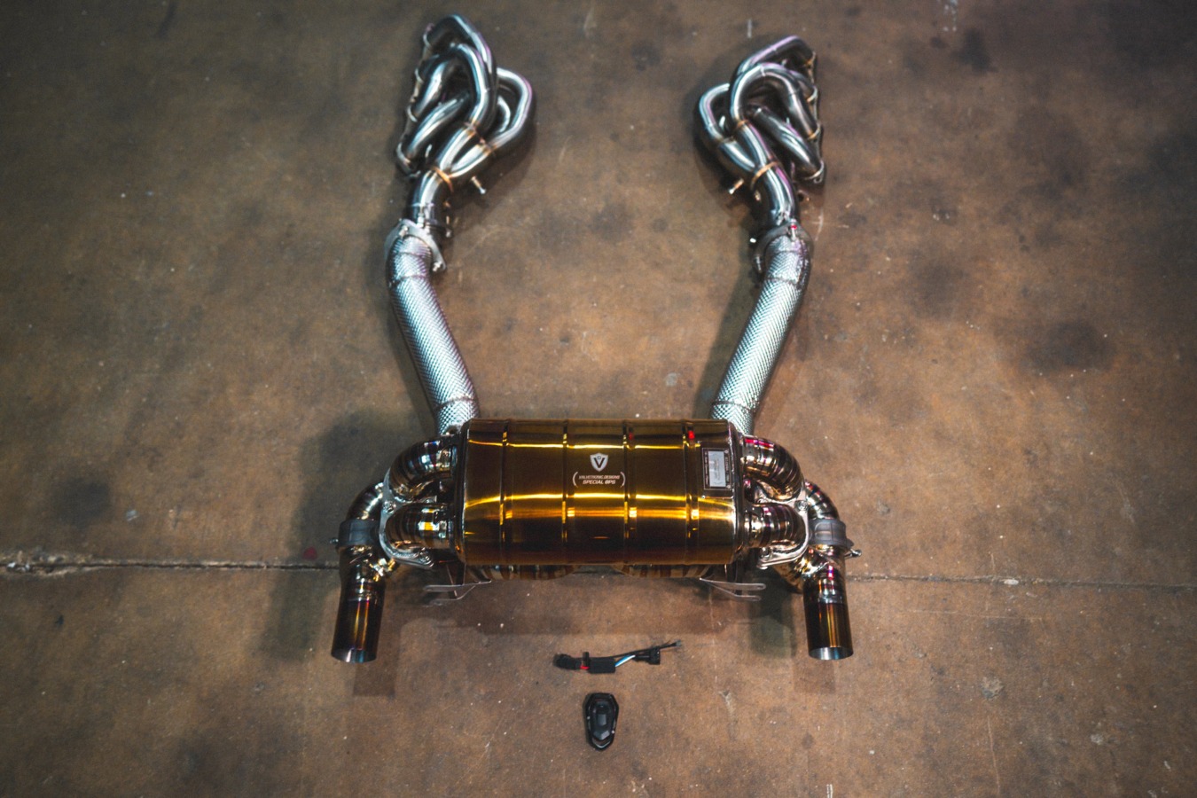 Valvetronic Designs Ferrari F430 Scuderia / 16M Valved Sport Exhaust System