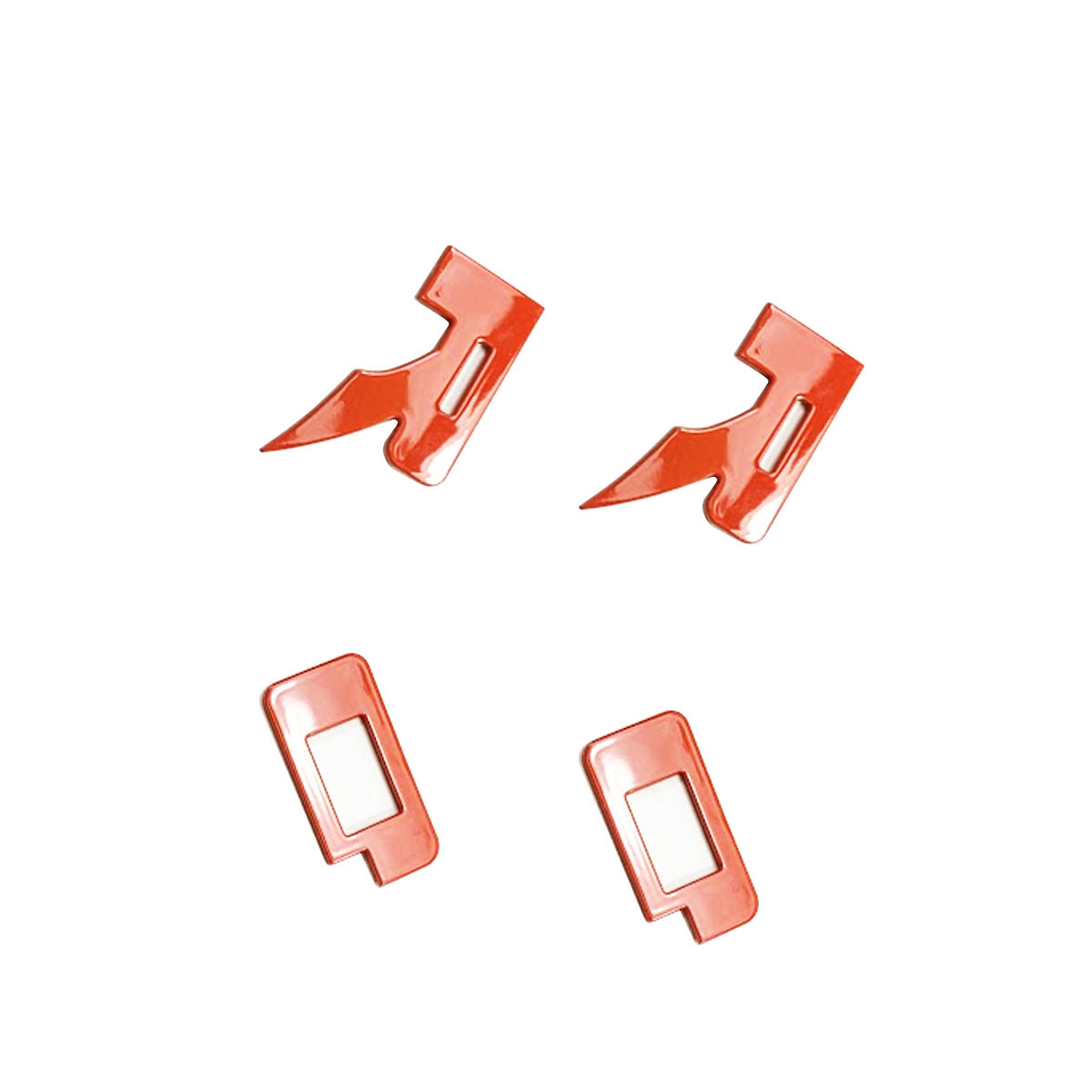 AMP Hood Inserts Code Orange installed