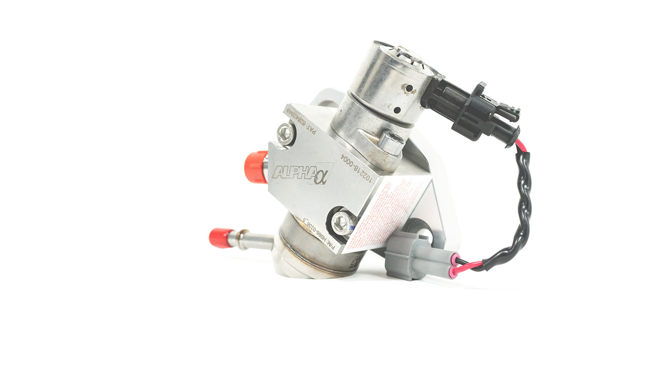 Red Alpha 2016-2024 Infiniti Q50 Q60 3.0L VR30 RA338 High Pressure Fuel Pump Kit — Side View