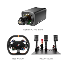 Simagic EVO Pro 18Nm Base 3-Piece Bundle