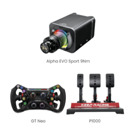 Simagic EVO Sport 9Nm Base 3-Piece Bundle