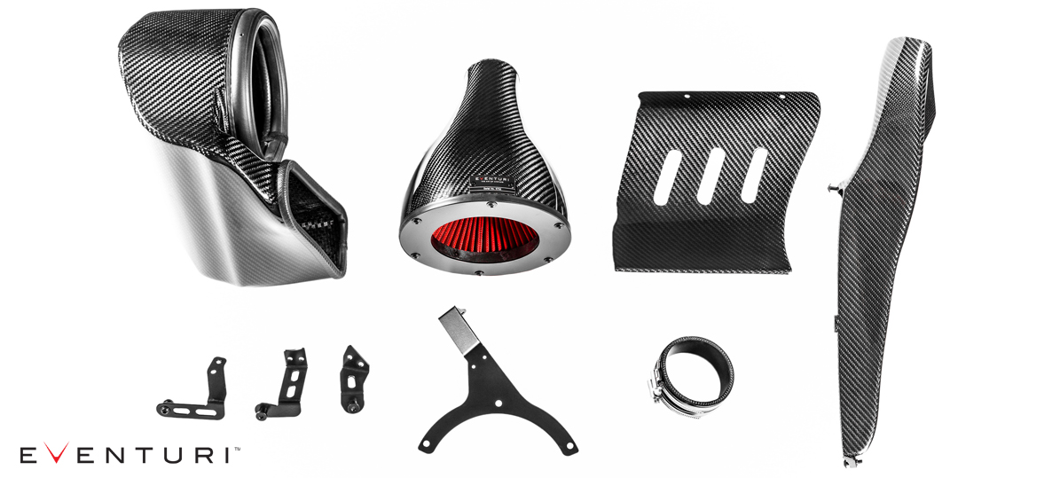 Eventuri 2017-2022 Audi RS4 Carbon Fiber Cold Air Intake System