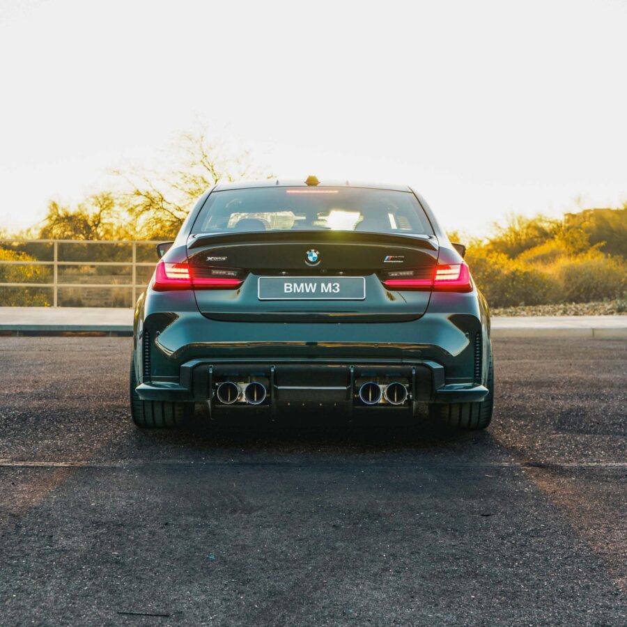 RSC 2021-2025 BMW G80 M3 Carbon Fiber Rear Diffuser (7-Piece Kit) - Image 8