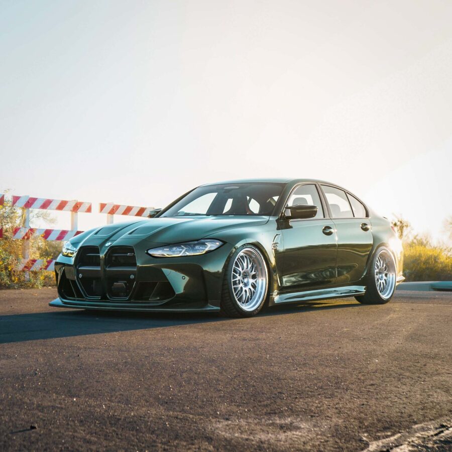 RSC 2021-2025 BMW G80 M3 G82 M4 G8X Carbon Fiber Front Splitter V2