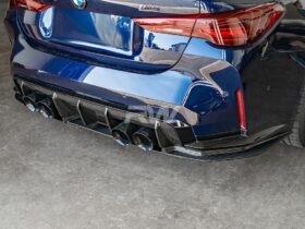 RW Carbon G82 G83 M4 RWS Carbon Fiber Lower Diffuser for BMW M4 - Image 2