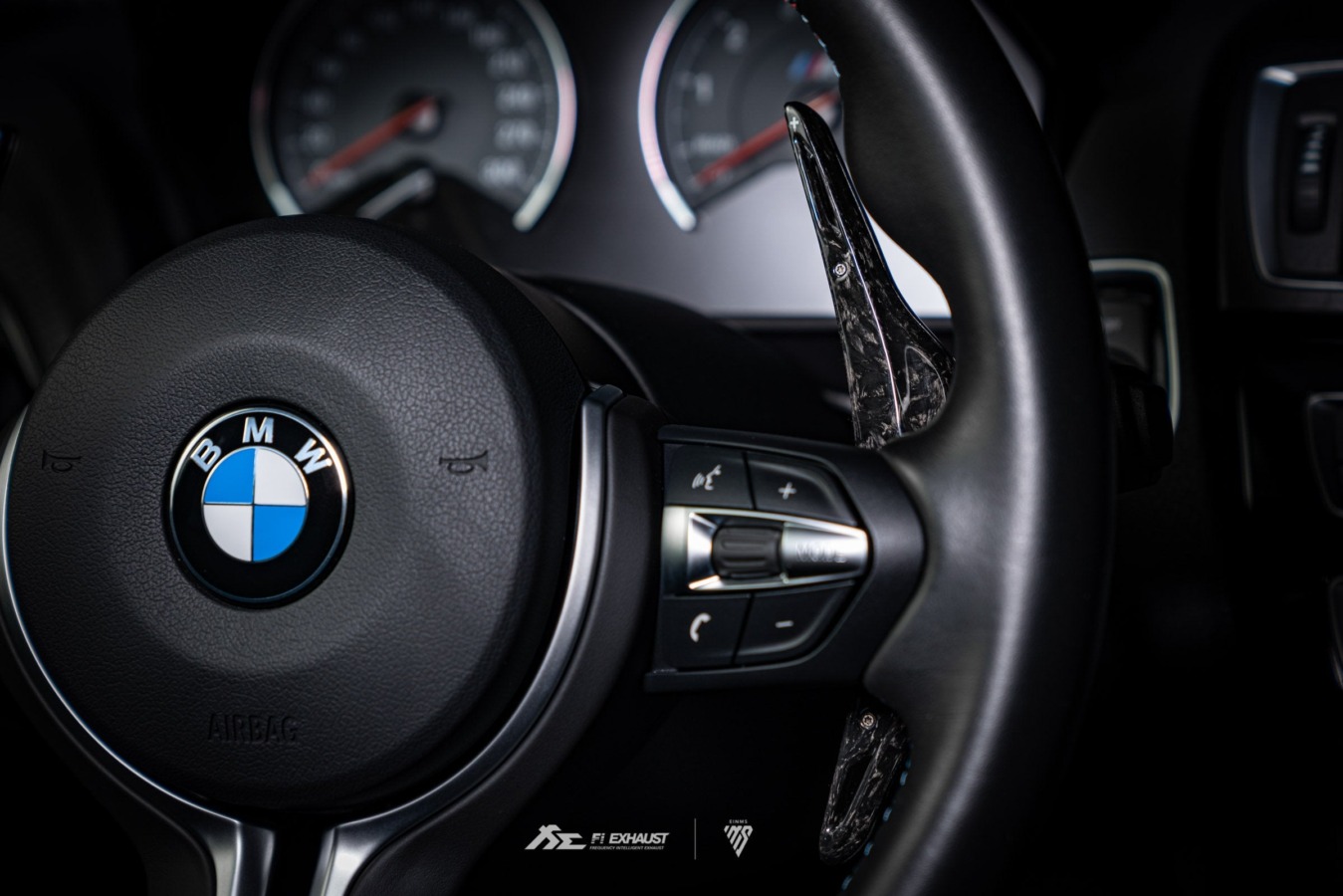 FI Exhaust Fi LIFESTYLE USD M Forged Carbon Paddle Shifter - Image 6