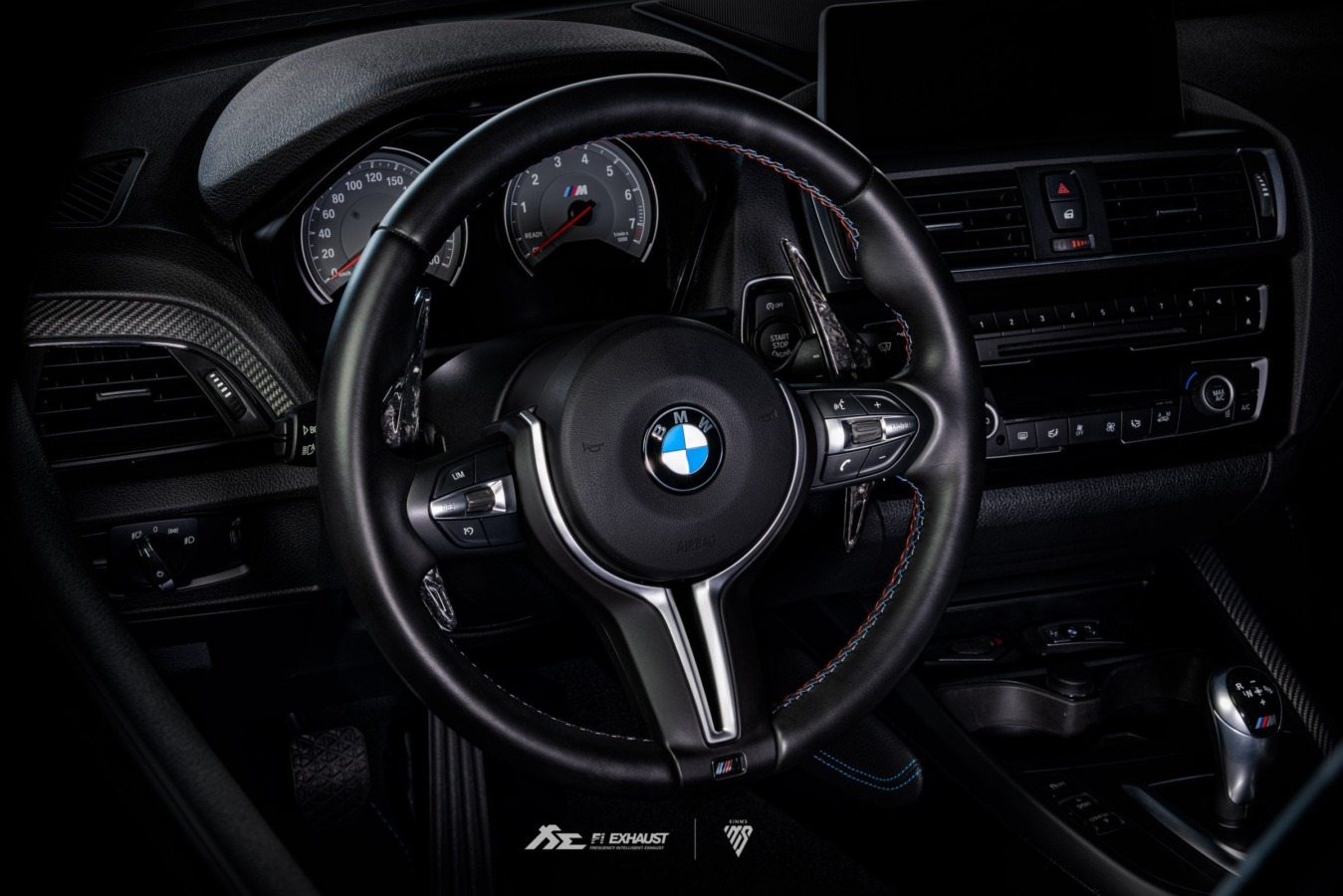 FI Exhaust Fi LIFESTYLE USD M Forged Carbon Paddle Shifter - Image 3