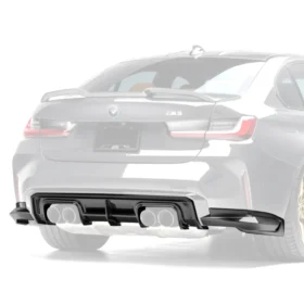Vorsteiner 2021-2024 BMW G80 M3 Carbon Fiber Rear Diffuser