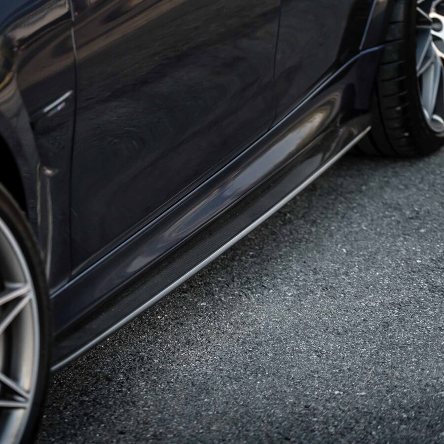 RSC 2014-2020 BMW F80 M3 Carbon Fiber Side Skirt Extensions