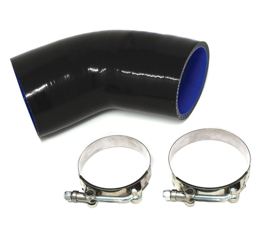 BMS N54 / N55 Silicone Charge Pipe Elbow and 2 Clamps