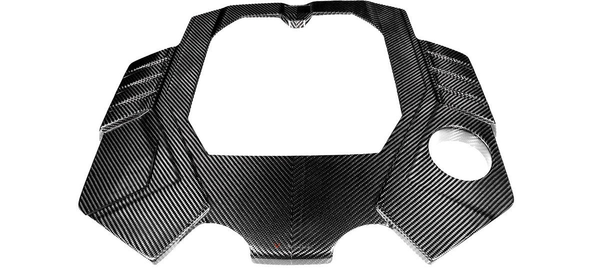 Eventuri 2019-2023 Audi RS6 Matte Carbon Fiber Engine Cover