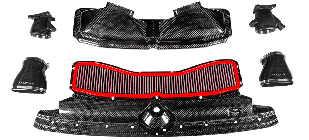 Eventuri 2019-2023 Audi RS6 Matte Carbon Fiber Cold Air Intake System