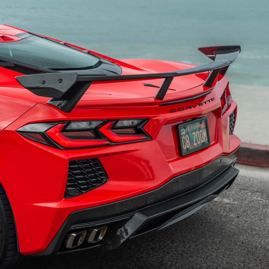 RSC 2020-2025 Chevrolet Corvette C8 Stingray GT Carbon Fiber Rear Diffuser - Image 7