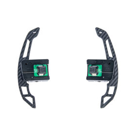 2015-23 Ford Mustang Steering Wheel Magnetic Paddle Shifter Pair - image 2