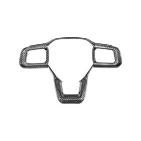 2024-Up Ford Mustang | CARBON FIBER Tape On Steering Wheel Trim Full Cover - image 2