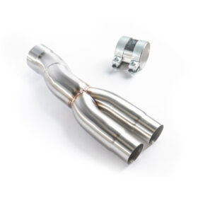 CTS Turbo 8V/8Y RS3 and 8S TTRS 2.5T EVO 3.5″ Single High-Flow CAT - image 3
