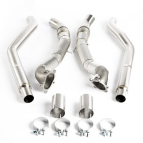 CTS Turbo Audi C7/C7.5 S6/S7/RS7 4.0T Cast Downpipe Race Set - image 1