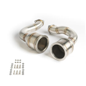 CTS Turbo Audi SQ7/SQ8/RSQ8/URUS/Cayenne Turbo 4.0T V8 Race Downpipes - image 1