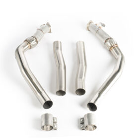 CTS Turbo C8 Audi RS6/RS7 4.0T Mid Pipes/Resonator Delete - image 1