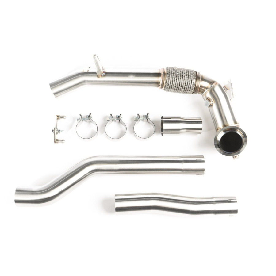 CTS Turbo EVO4 AWD Race Exhaust Downpipe MK8 VW Golf R/8Y Audi S3