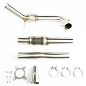 CTS Turbo MK6 Golf R 2.0T, MK2 Audi TT Quattro/TT-S 2.0T, 8P A3 Quattro/S3 2.0T High Flow Cat Downpipe - image 1