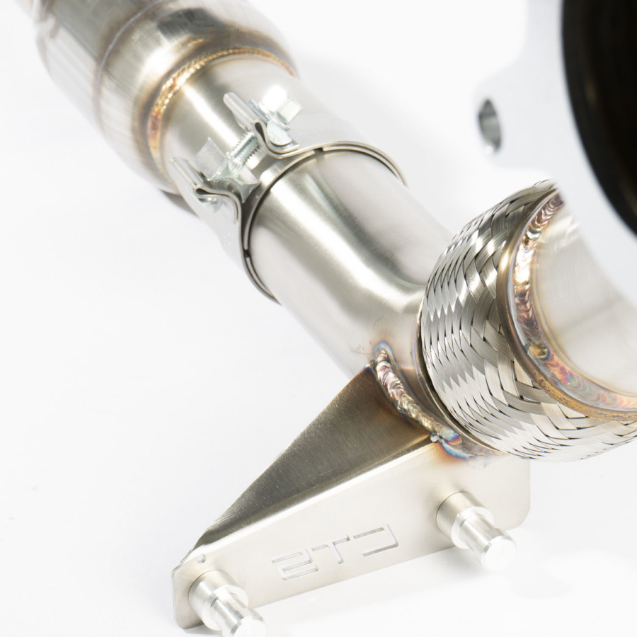 CTS Turbo MK6 Golf R 2.0T, MK2 Audi TT Quattro/TT-S 2.0T, 8P A3 Quattro/S3 2.0T High Flow Cat Downpipe - Image 6