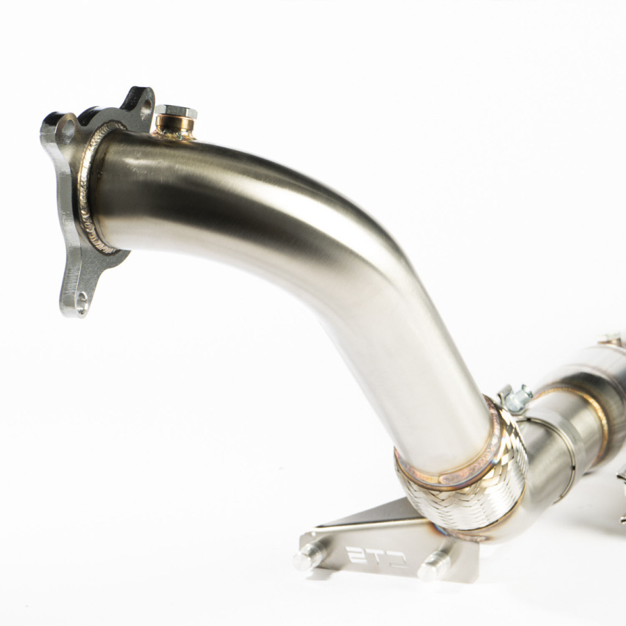 CTS Turbo MK6 Golf R 2.0T, MK2 Audi TT Quattro/TT-S 2.0T, 8P A3 Quattro/S3 2.0T High Flow Cat Downpipe - Image 8